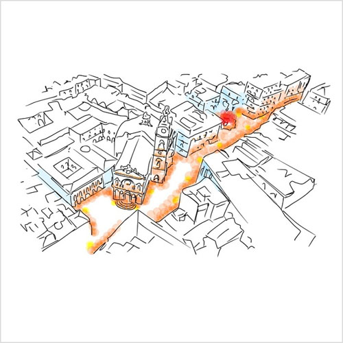 FFF. MULTUPLICITY SHAPE OF FIRE - lightscape