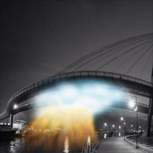 PONTE DEL MARE - light art