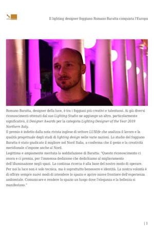 Lettere meridiane - Romano Baratta conquista l'Europa