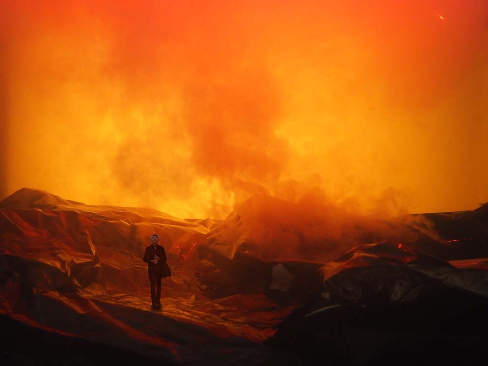 Another World. False Climate | light art