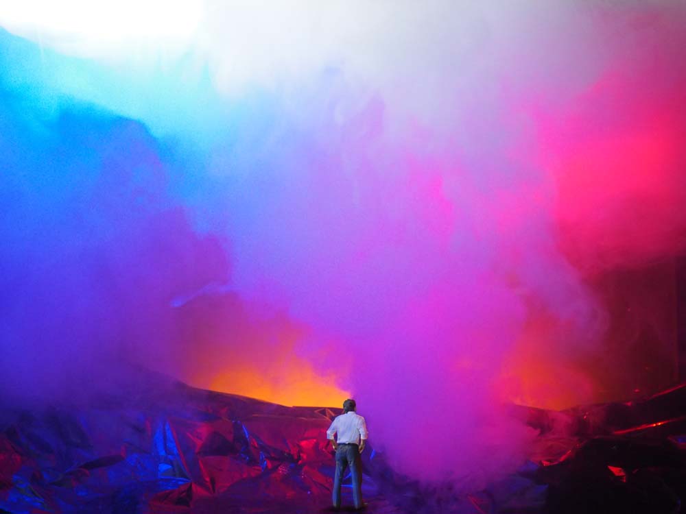 Another World. False Climate | light art