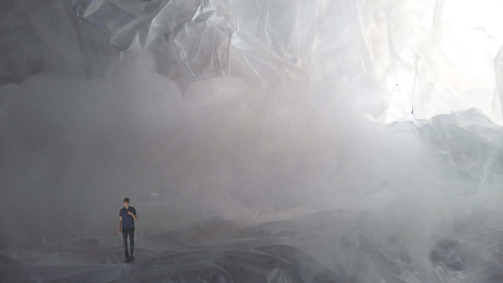 Another World. False Climate | light art