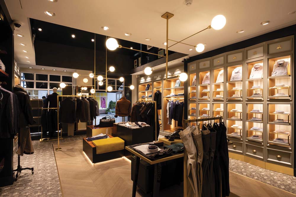 Brooks Brothers | lighting design