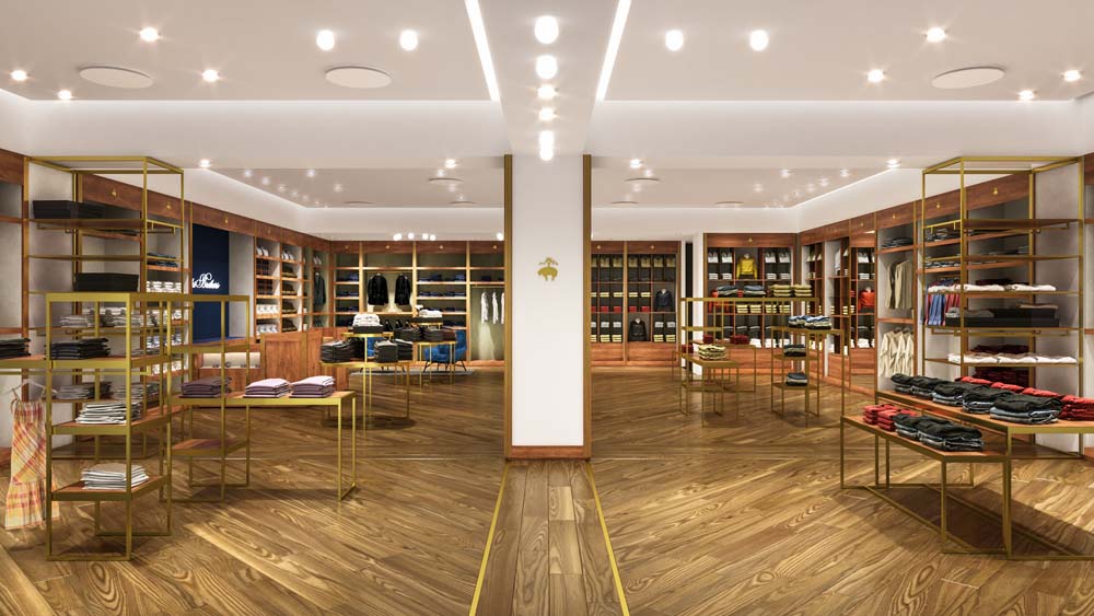 Brooks Brothers | lighting design