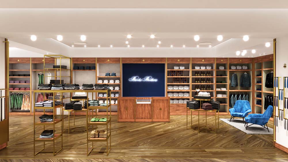 Brooks Brothers | lighting design