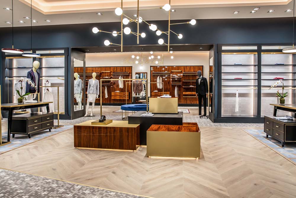 Brooks Brothers | lighting design
