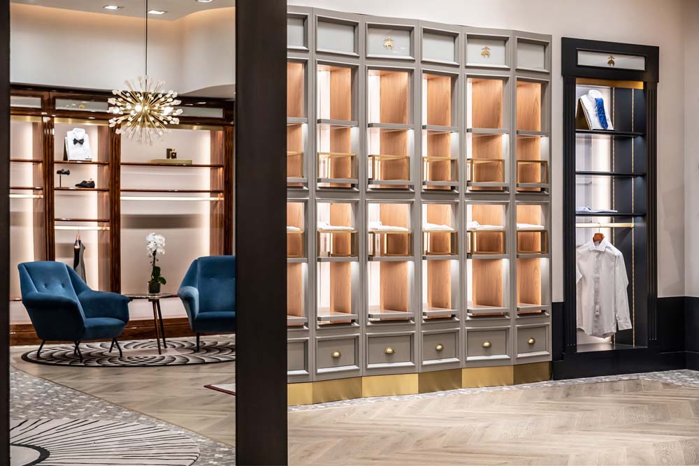 Brooks Brothers | lighting design