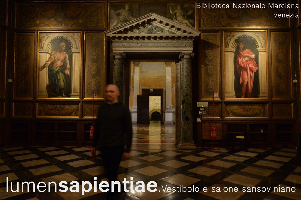 LumenSapientiae. Sale sansoviniane | progetto di lighting design