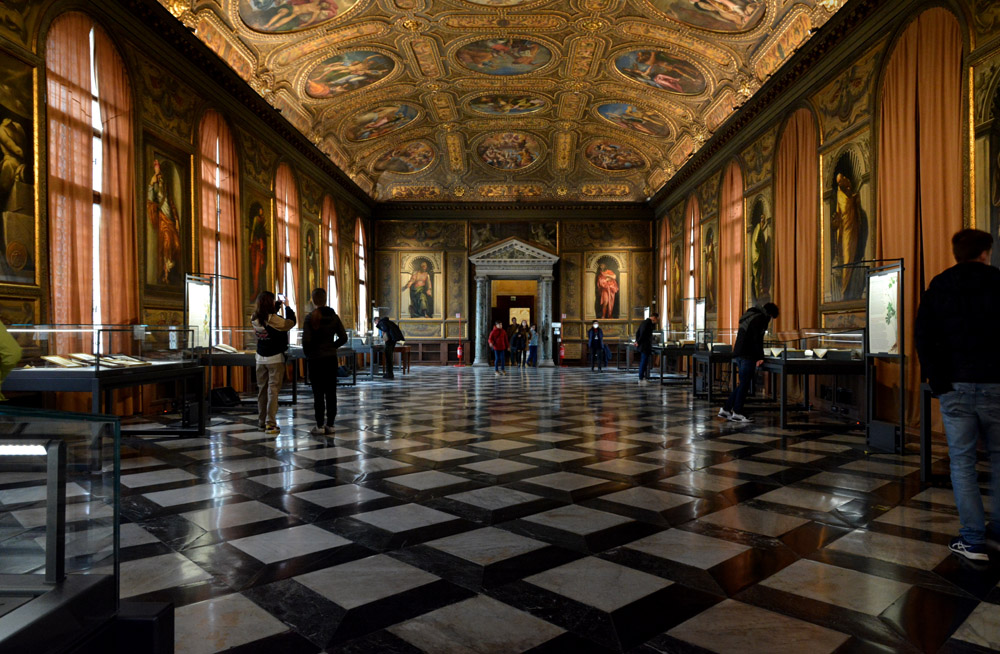 LumenSapientiae. Sale sansoviniane | progetto di lighting design