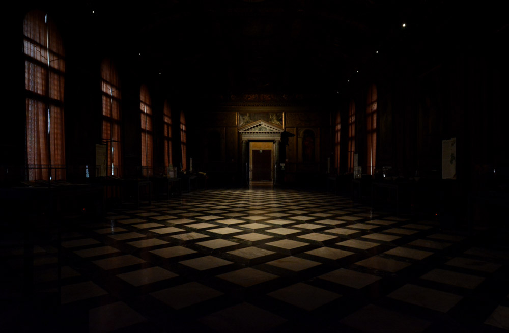 LumenSapientiae. Sale sansoviniane | progetto di lighting design