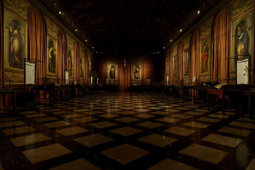 LumenSapientiae. Sale sansoviniane | progetto di lighting design