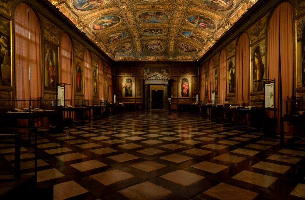 LumenSapientiae. Sale sansoviniane | progetto di lighting design