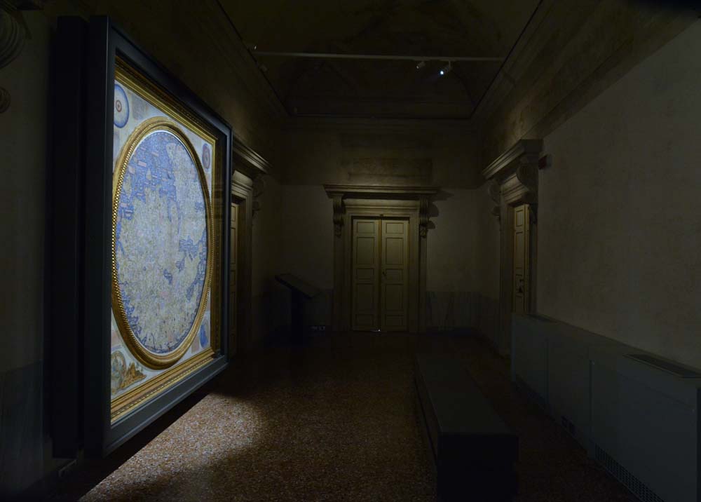 LuxMundi. Mappamondo di Fra Mauro | progetto di lighting design
