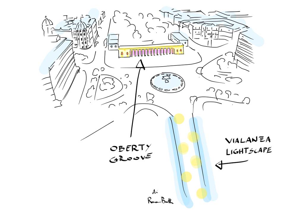 Oberty Groove | lighting design