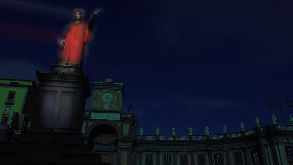 No Grayness. Statues's Light. | lighting design